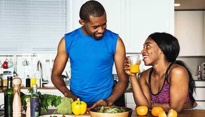 Five Tips for Fitness Couples Healthy Diet